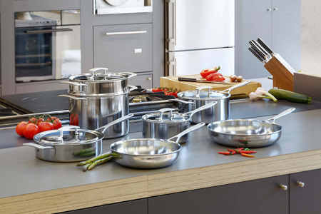 DEMEYERE INDUSTRY 5 Patelnia płytka 32 cm