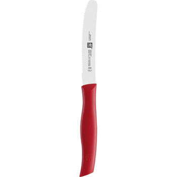 ZWILLING TWIN GRIP Nóż uniwersalny 12 cm, czerwony
