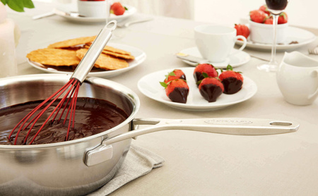 DEMEYERE INDUSTRY 5 Rondelek stożkowy z pokrywką 3.3 ltr