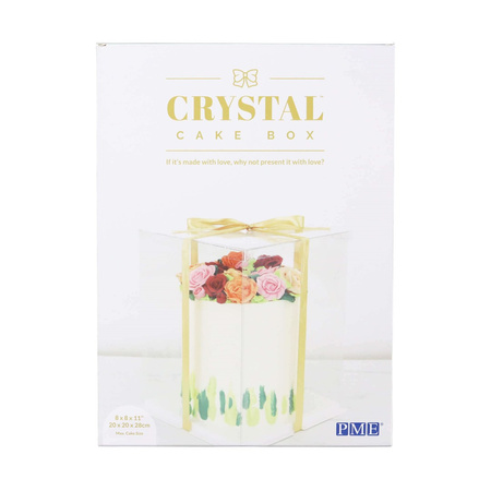 PME Przezroczyste pudełko na ciasto 200 mm