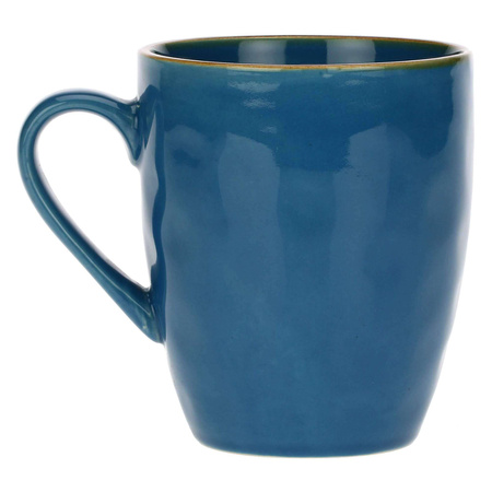 ROSE&TULIPANI CONCERTO BLU AVIO Zestaw 4 kubków z uchwytem 430 ml