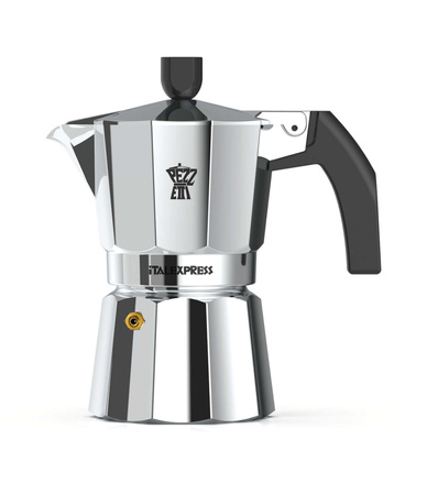 PEZZETTI ITALEXPRESS Aluminiowa kawiarka (2 filiżanki) - Srebrny
