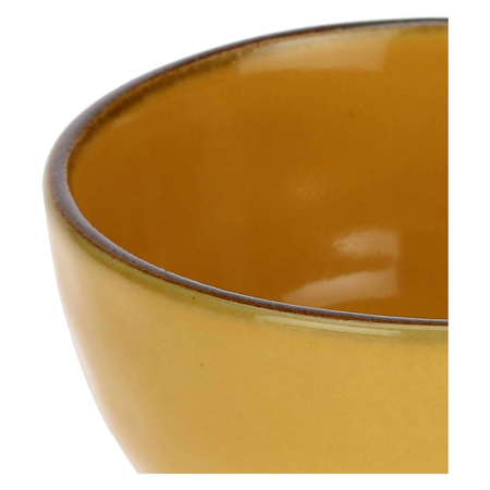 ROSE&TULIPANI CONCERTO OCRA Zestaw 6 misek na owoce 11 cm