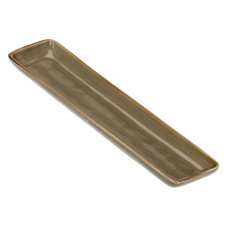 ROSE&TULIPANI CONCERTO GRIGIO TORTORA Zestaw 4 tac prostokątnych 32 x 8 cm