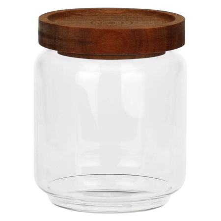 LA PORCELLANA BIANCA LIBECCIO Szklany słoik 400 ml