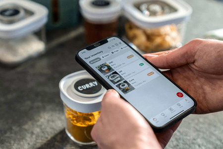 ZWILLING FRESH & SAVE CUBE Plastikowy pojemnik 4S - 1.7 ltr, szary