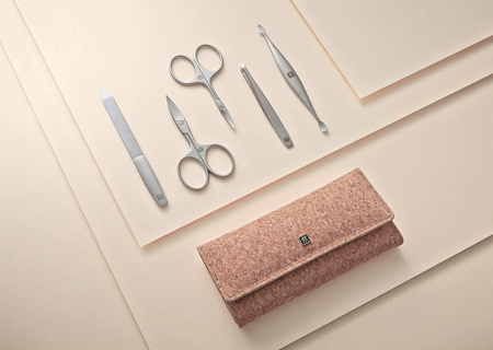 ZWILLING TWINOX Zestaw do manicure - korkowe etui, 5 elementów