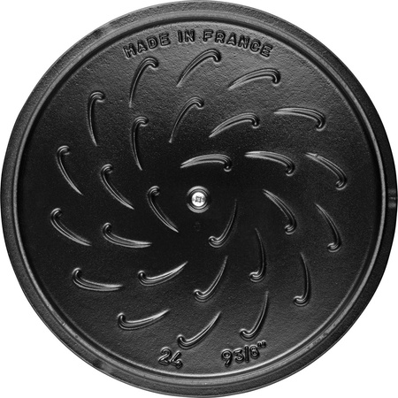 STAUB SPECIAL COCOTTE Garnek żeliwny okrągły snowflake 3.6 ltr, truflowy