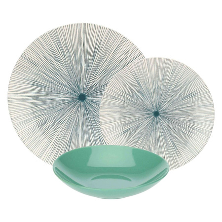 ROSE&TULIPANI WARM ON ME Serwis obiadowy dla 6 osób