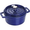 STAUB LA COCOTTE Garnek żeliwny okrągły 2.2 ltr, niebieski