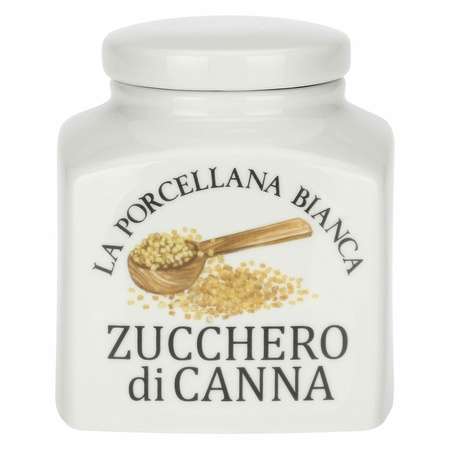 LA PORCELLANA BIANCA CONSERVA Pojemnik na cukier trzcinowy 1.1 ltr