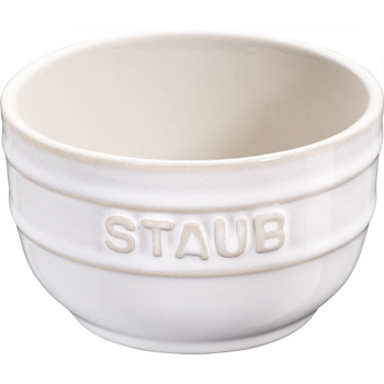 STAUB XS-MINIS Mini ramekin okrągły, 2 szt. 200 ml, kość słoniowa