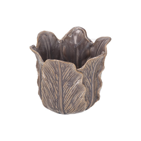 RITUALI DOMESTICI DORDOGNA Wazon ozdobny 14.5 x 15 cm purpurowy