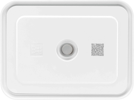 ZWILLING FRESH & SAVE Szklany pojemnik prostokątny 2 ltr, szary