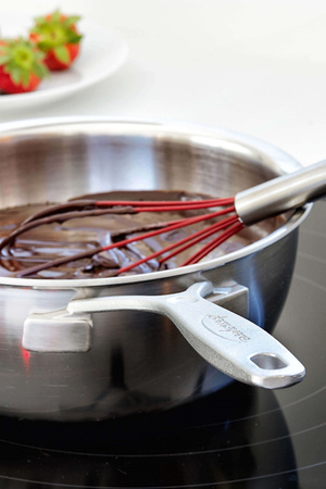 DEMEYERE INDUSTRY 5 Rondelek stożkowy z pokrywką 3.3 ltr