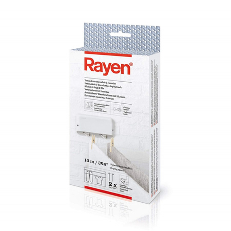 RAYEN 2-rzędowa automatyczna linka na pranie