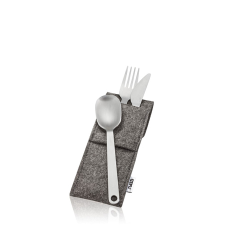 GEFU MOVE Zestaw 3 sztućców w etui