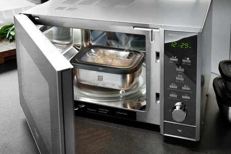 GEFU PROVIDO Pojemnik stalowy prostokątny 1.3 ltr