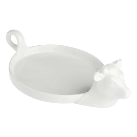 LA PORCELLANA BIANCA FATTORIA Naczynie do serwowania krowa