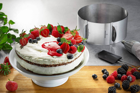 GEFU TONDO Pierścień do ciasta XXL