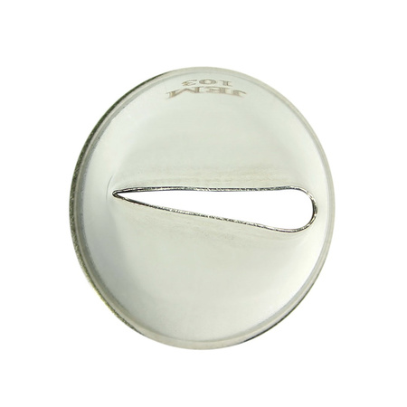 PME Stalowa końcówka dekoracyjna 18 mm