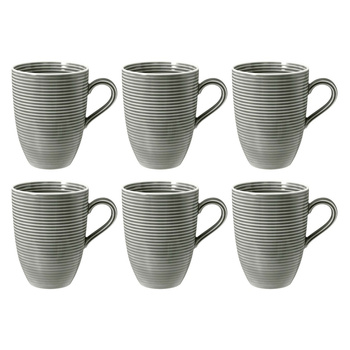 SELTMANN BEAT COLOR GLAZE Zestaw 6 kubków z uchwytem 350 ml