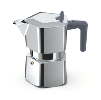 PEZZETTI PENTAEXPRESS Aluminiowa kawiarka (3 filiżanki) - Srebrny