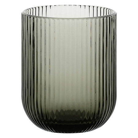 ROSE&TULIPANI TWISTY Szklanka szara 260 ml