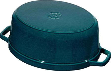 STAUB LA COCOTTE Garnek żeliwny owalny 5.5 ltr, morski