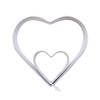 PME Zestaw 2 metalowych foremek serce