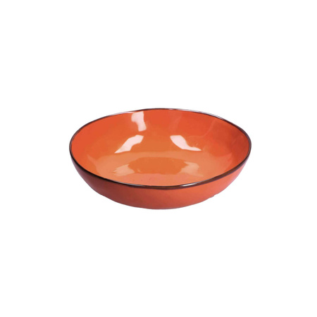 ROSE&TULIPANI CONCERTO ARANCIONE Zestaw 4 talerzy do zupy 21 cm