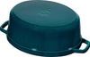 STAUB LA COCOTTE Garnek żeliwny owalny 5.5 ltr, morski