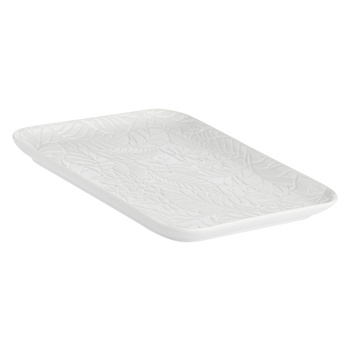 LA PORCELLANA BIANCA BOSCO Taca do serwowania 34.5 x 25 cm