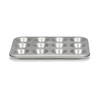 PATISSE SILVER-TOP Forma na 12 mini muffinek
