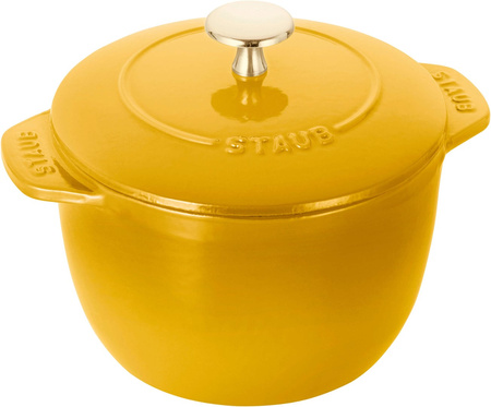 STAUB LA COCOTTE Mały garnek okrągły 16 cm, cytrynowy