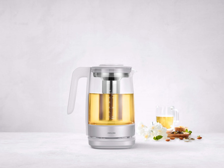 ZWILLING ENFINIGY Czajnik elektryczny z wkładem do herbaty 1.7 ltr, biały