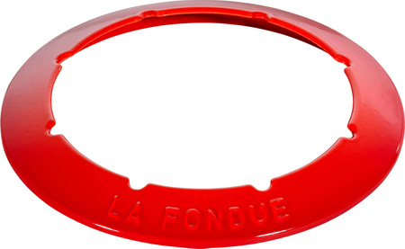 STAUB Zestaw do fondue 18 cm, czerwony