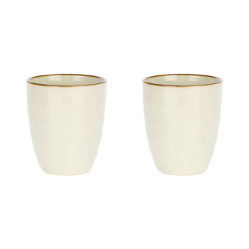 ROSE&TULIPANI CONCERTO IVORY Zestaw 2 kubków 330 ml