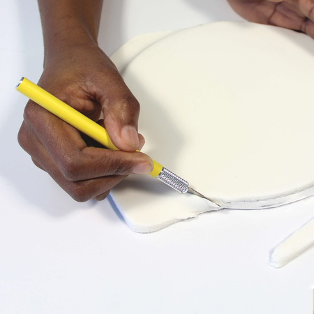 PME Metalowy nożyk cukierniczy do masy cukrowej