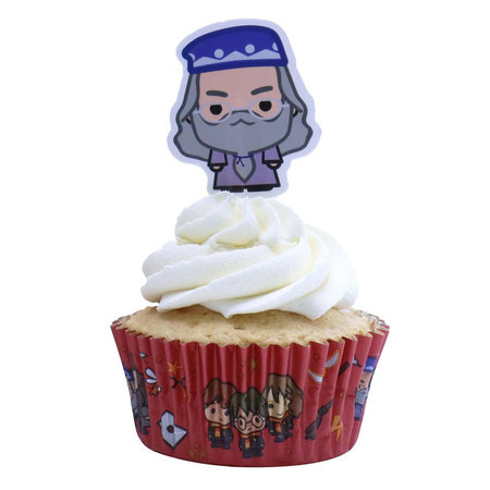 PME Papilotki i toppery na muffinki Harry Potter (24 sztuki)