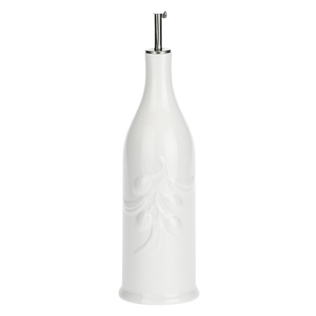LA PORCELLANA BIANCA MENAGE Cylindryczna butelka na oliwę 1 ltr