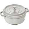 STAUB LA COCOTTE Garnek żeliwny okrągły 6.7 ltr, truflowy