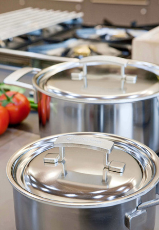 DEMEYERE INDUSTRY 5 Garnek z pokrywką 5.2 ltr