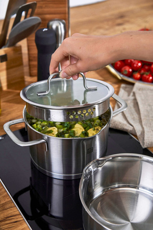 ZWILLING TRUEFLOW Zestaw 4 garnków