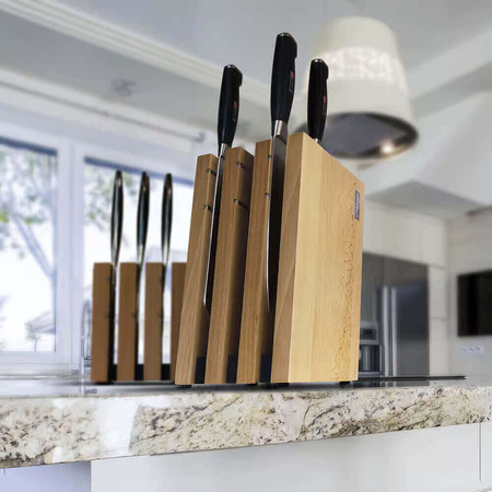 ARTELEGNO MILANO Potrójny magnetyczny stojak na noże