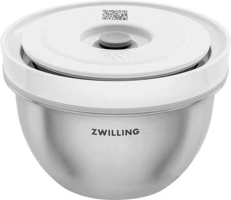 ZWILLING FRESH & SAVE Stalowa miska z pokrywką 350 ml, srebrny