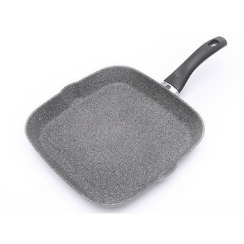 BALLARINI FERRARA Grillowa patelnia granitowa indukcyjna 28 cm
