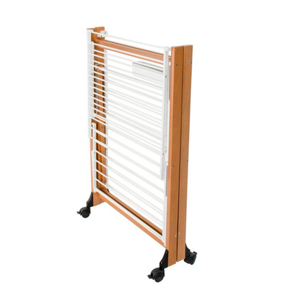 ARREDAMENTI ALIANTE Suszarka na pranie - 132 x 105 cm, Brązowy