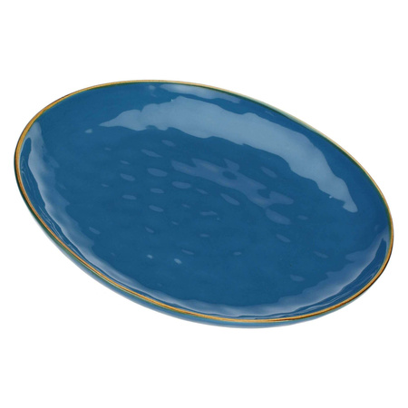 ROSE&TULIPANI CONCERTO BLU AVIO Zestaw 2 półmisków okrągłych 32 cm