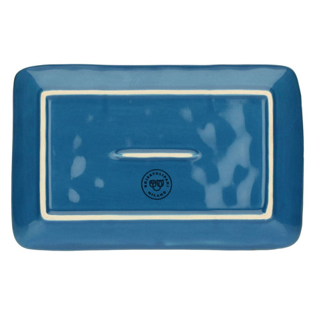 ROSE&TULIPANI CONCERTO BLU AVIO Zestaw 4 tac prostokątnych 20 x 13 cm